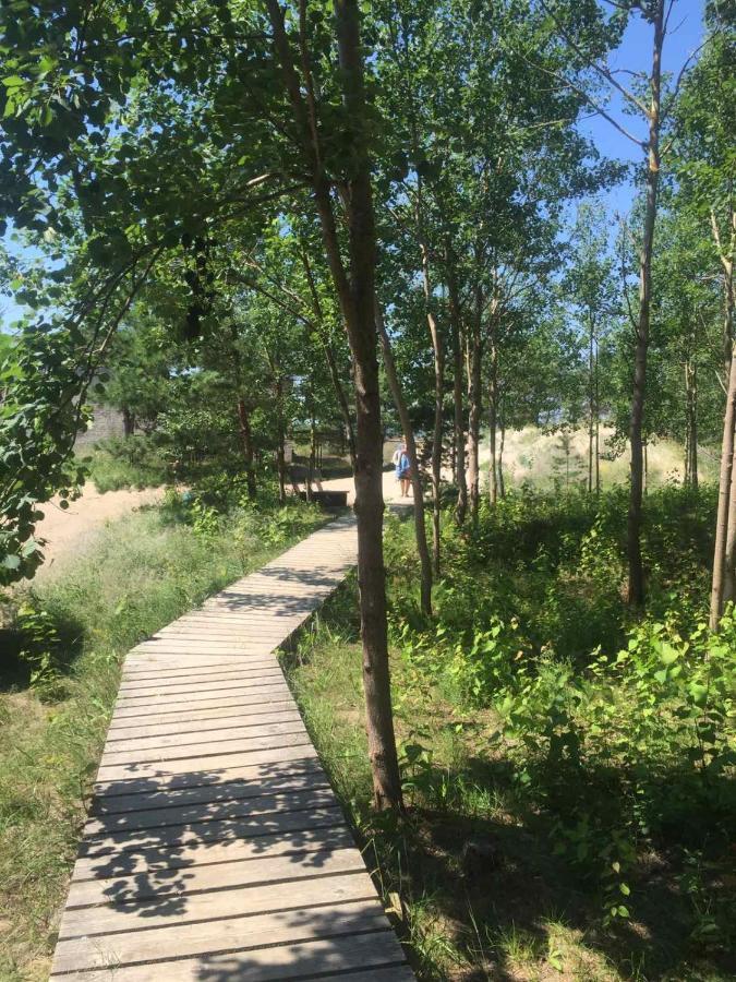 Zalia Kopa Apartamentai Salia Juros Palanga Esterno foto