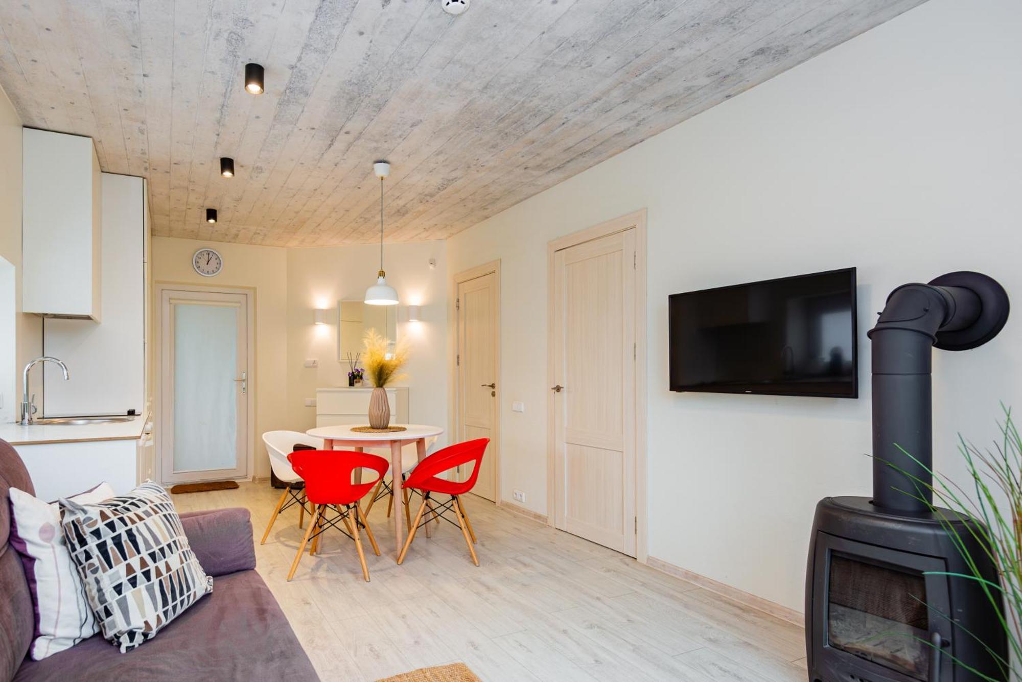 Zalia Kopa Apartamentai Salia Juros Palanga Esterno foto
