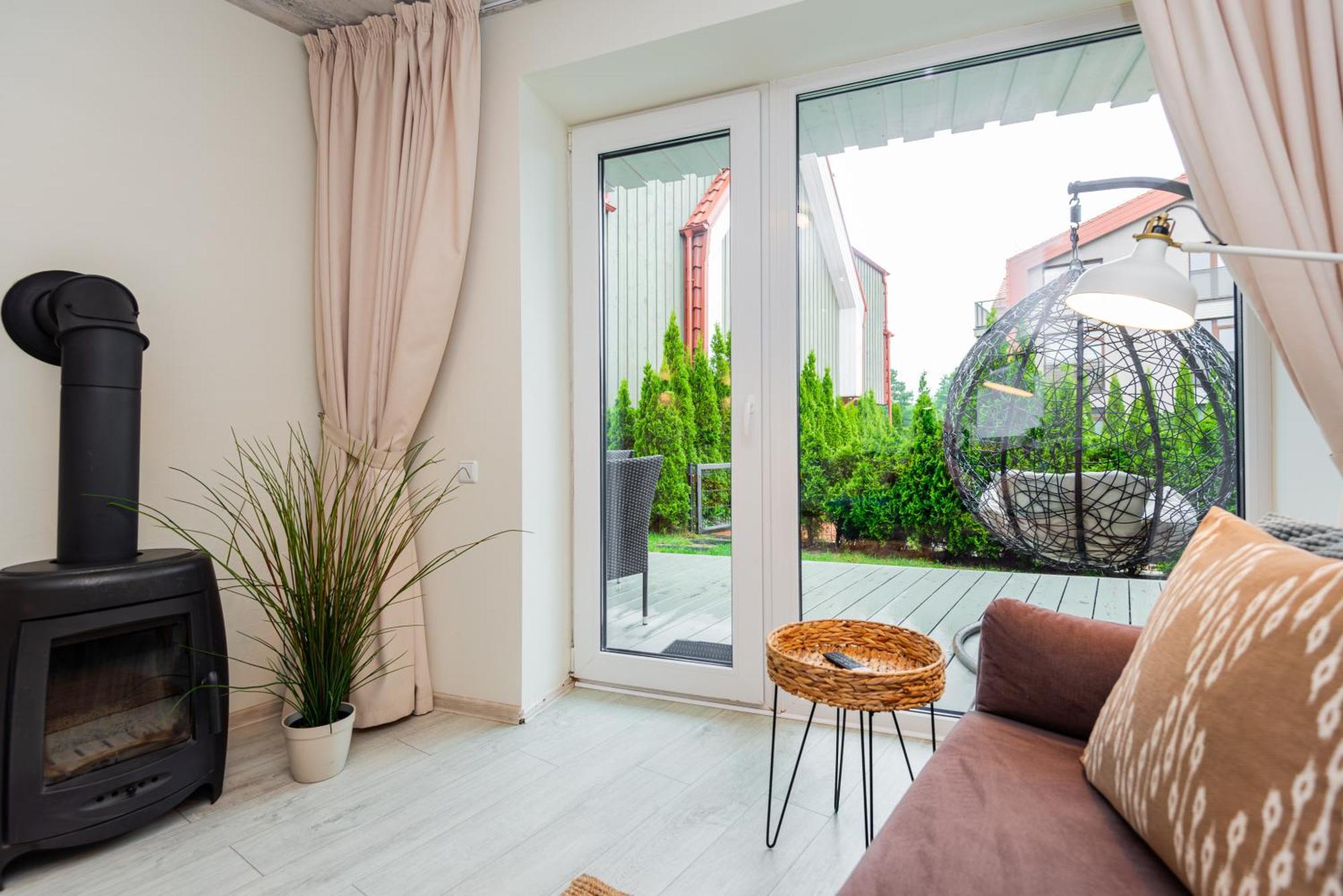 Zalia Kopa Apartamentai Salia Juros Palanga Esterno foto