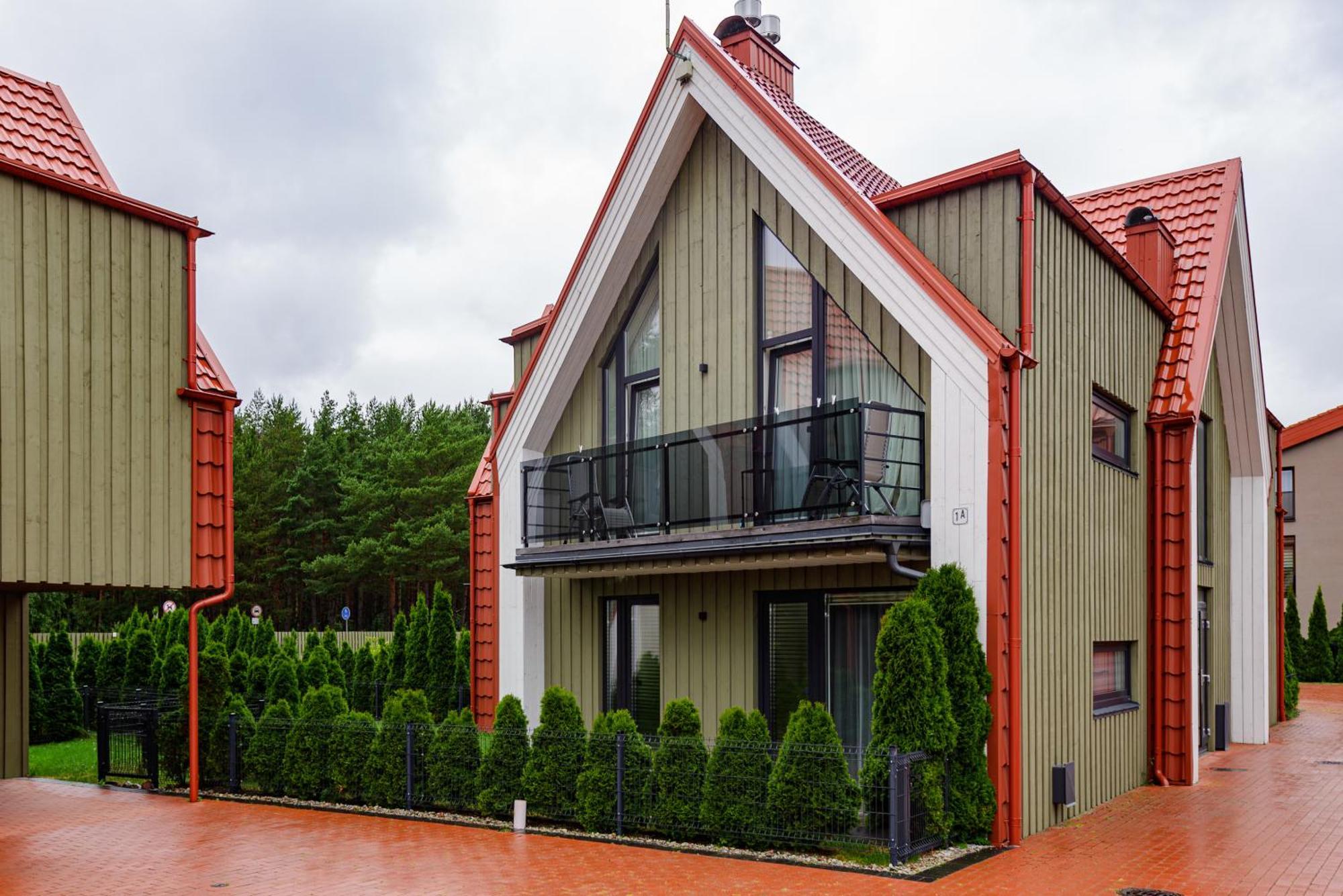 Zalia Kopa Apartamentai Salia Juros Palanga Esterno foto