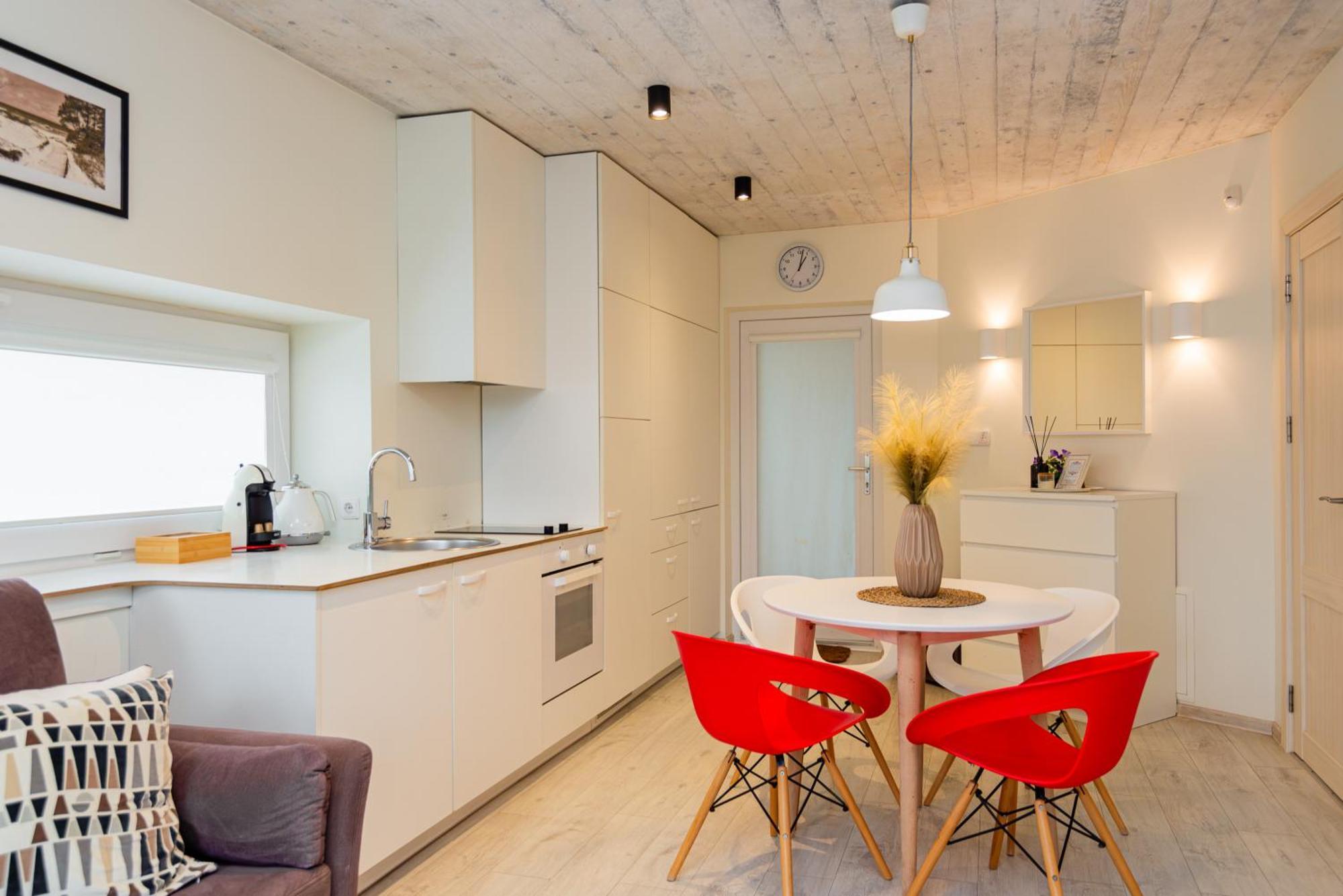 Zalia Kopa Apartamentai Salia Juros Palanga Esterno foto
