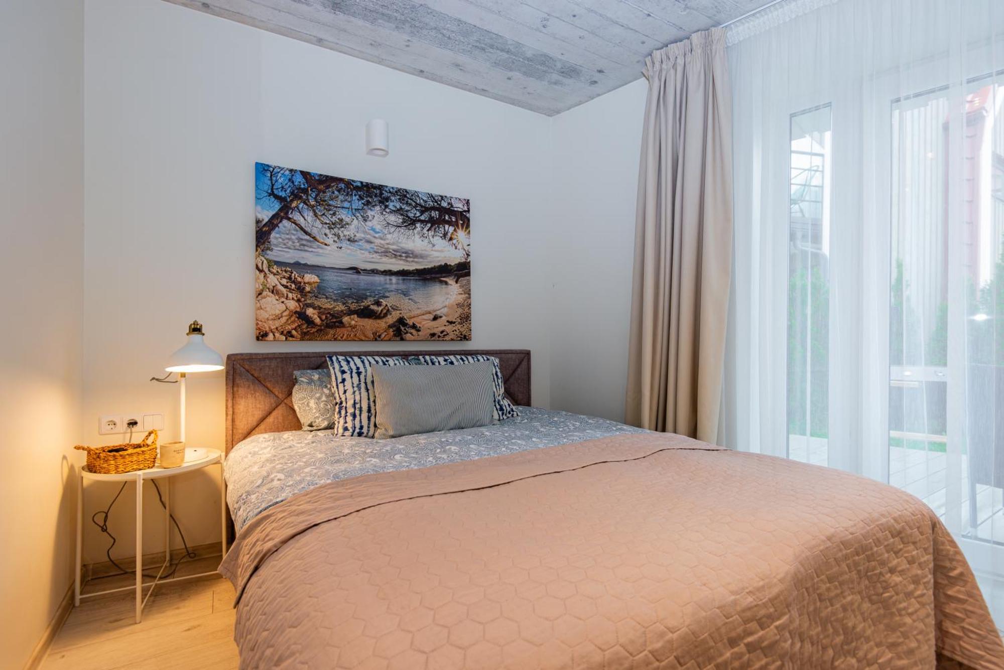 Zalia Kopa Apartamentai Salia Juros Palanga Esterno foto